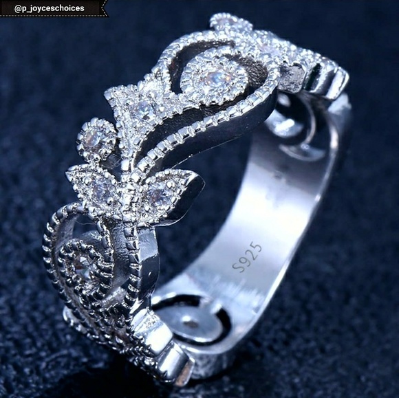 Gorgeous. 925 Sterling Silver wedding bands - Picture 3 of 3